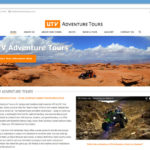UTV Adventure Tour Website - Homepage